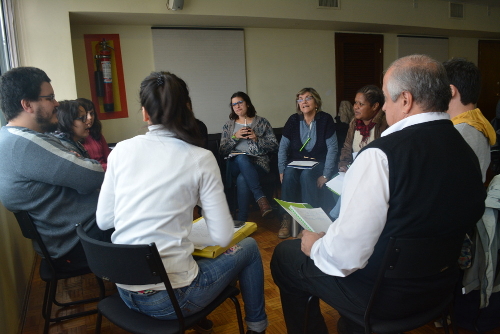 Docentes de talleres en ronda