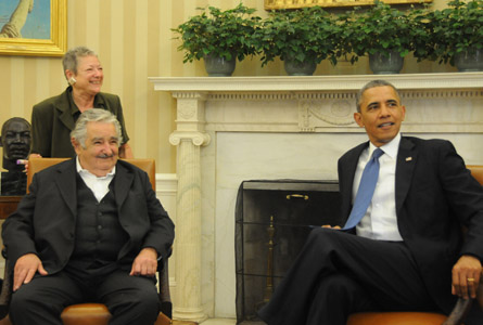 Mujica y Obama-Encuentro en Estados Unidos