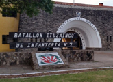 Placa en Batallón Ituzaingó